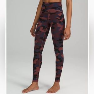 Lululemon Wunder Train 25” High Rise Tight, Size 8, Like New Condition!